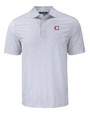 Cincinnati Reds City Connect Cutter & Buck Pike Eco Flora Print Recycled Mens Big & Tall Polo POL_MANN_HG 1