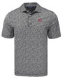 Cincinnati Reds City Connect Cutter & Buck Pike Eco Flora Print Mens Polo BL_MANN_HG 1