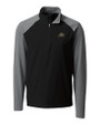 Colorado Buffaloes Cutter & Buck Response Lightweight Hybrid Quarter Zip Mens Pullover Windbreaker Black Mannequin