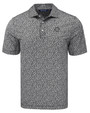 Seattle Mariners Mono Cutter & Buck Pike Eco Flora Print Mens Polo BL_MANN_HG 1