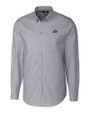 Colorado Buffaloes Cutter & Buck Stretch Oxford Mens Long Sleeve Dress Shirt Charcoal Mannequin