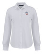San Diego Padres Stars & Stripes Cutter & Buck Advantage Tri-Blend Eco Soft Pique Long Sleeve Knitted Womens Button Down WH_MANN_HG 1