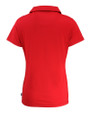 Houston Texans - Cutter & Buck Daybreak Eco Recycled Womens V-neck Polo Red Mannequin Back