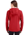 Houston Texans - Cutter & Buck Evoke Softshell Recycled Full Zip Womens Jacket Cardinal Red Back