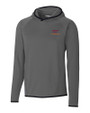 Virginia Tech Hokies Cutter & Buck Mens Traverse Hoodie Elemental Grey Mannequin