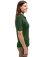 Notre Dame Fighting Irish Alumni - Cutter & Buck Virtue Eco Pique Recycled Womens Polo Hunter Green Side