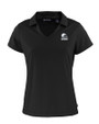 Cleveland Browns Mono Cutter & Buck Daybreak Eco Recycled Womens V-neck Polo Black Mannequin