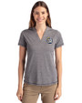 San Antonio Missions Cutter & Buck Forge Eco Heathered Stretch Womens Blade Top Charcoal Heather Front