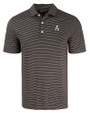 Appalachian State Mountaineers Cutter & Buck Forge Eco Fine Line Stripe Stretch  Recycled Mens Polo BLWH_MANN_HG 