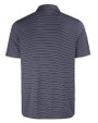 Penn State Nittany Lions Alumni Cutter & Buck Forge Epic Confidence Fine Line Stripe Stretch Recycled Mens Polo Navy Blue/White Mannequin Back