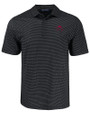FSU Bobby Bowden Cutter & Buck Pike Eco Shadow Check Print Recycled Mens Big & Tall Polo BL_MANN_HG 