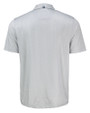 USC Trojans Cutter & Buck Pike Eco Shadow Check Print Recycled Mens Big & Tall Polo Polished Medium Gray Mannequin Back