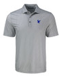 Embry-Riddle Eagles Cutter & Buck Pike Eco Shadow Check Print Recycled Mens Big & Tall Polo POL_MANN_HG 
