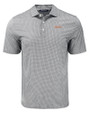 UOP Tigers Cutter & Buck Pike Eco Diamond Dot Print Recycled Mens Big & Tall Polo BL_MANN_HG 