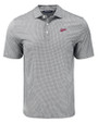 New Mexico State Aggies College Vault Cutter & Buck Pike Eco Diamond Dot Print Recycled Mens Big & Tall Polo BL_MANN_HG 