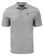 Baylor Sailor Bear College Vault Cutter & Buck Pike Eco Diamond Dot Print Recycled Mens Big & Tall Polo BL_MANN_HG 