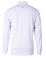 Seattle Seahawks Cutter & Buck Traverse Palm Print Half-Zip White Mannequin Back