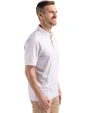 Texas El Paso Miners Cutter & Buck Pike Eco Flora Print Recycled Mens Big & Tall Polo Polished Medium Gray Side