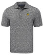 Baylor Sailor Bear College Vault Cutter & Buck Pike Eco Flora Print Recycled Mens Big & Tall Polo BL_MANN_HG 