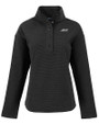 ACC Conference Cutter & Buck Hunts Point Eco Textured Fleece Recycled Womens Snap Pullover BL_MANN_HG 