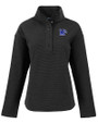 Memphis Tigers Cutter & Buck Hunts Point Eco Textured Fleece Recycled Womens Snap Pullover BL_MANN_HG 
