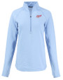 Dayton Flyers College Vault Cutter & Buck Peshastin Fleece Recycled Womens Half Zip Pullover ALH_MANN_HG 