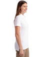 Spelman College Jaguars Cutter & Buck Advantage Eco Tri-Blend Pique Womens Polo White Side
