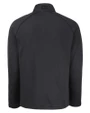 FSU Bobby Bowden Cutter & Buck Peshastin Recycled Grid Fleece Mens Full Zip Jacket Black Heather Mannequin Back
