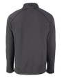 Florida State Seminoles Cutter & Buck Peshastin Fleece Recycled Mens Half Zip Pullover Black Heather Mannequin Back
