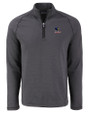 Delaware Fightin' Blue Hens College Vault Cutter & Buck Peshastin Fleece Recycled Mens Half Zip Pullover BLH_MANN_HG 