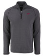 New Mexico State Aggies College Vault Cutter & Buck Peshastin Fleece Recycled Mens Half Zip Pullover BLH_MANN_HG 