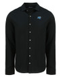 Middle Tennessee Blue Raiders Cutter & Buck Advantage Tri-Blend Eco Soft Pique Long Sleeve Knitted Mens Button Up BL_MANN_HG 