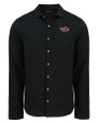 Illinois State Redbirds Cutter & Buck Advantage Tri-Blend Eco Soft Pique Long Sleeve Knitted Mens Button Up BL_MANN_HG 