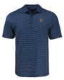 Texas Rio Grande Valley Vaqueros Cutter & Buck Pike Eco Shadow Check Print Recycled Mens Polo NVBU_MANN_HG 
