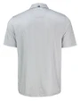 Florida Gators Swinging Gator Cutter & Buck Pike Eco Shadow Check Print Recycled Mens Polo Polished Medium Gray Mannequin Back
