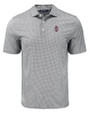Southern Illinois Salukis College Vault Cutter & Buck Pike Eco Diamond Dot Print Recycled Mens Polo BL_MANN_HG 