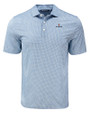 Illinois Fighting Illini Cutter & Buck Pike Eco Diamond Dot Print Recycled Mens Polo NVBU_MANN_HG 