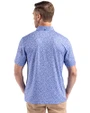 Saint Louis Billikens Cutter & Buck Pike Eco Flora Print Recycled Mens Polo Chelan Blue Back