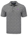 Stephen F Austin Lumberjacks Cutter & Buck Pike Eco Flora Print Recycled Mens Polo BL_MANN_HG 