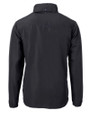 Texas Longhorns 100 Years at DKR Cutter & Buck Charter Eco Recycled Mens Full-Zip Jacket Black Mannequin Back