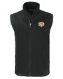 Texas Longhorns 100 Years at DKR Cutter & Buck Charter Eco Recycled Mens Full-Zip Vest Black Mannequin