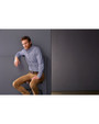 Cutter & Buck Long Sleeve Tailored Fit Stretch Gingham Mens Shirt LYN_LFS_HG 1