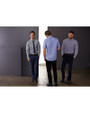 Cutter & Buck Long Sleeve Tailored Fit Stretch Gingham Mens Shirt LYN_LFS_HG 7