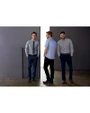 Cutter & Buck Long Sleeve Tailored Fit Stretch Gingham Mens Shirt LYN_LFS_HG 10