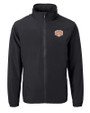 Texas Longhorns 100 Years at DKR Cutter & Buck Charter Eco Knit Recycled Big & Tall Full-Zip Jacket Black Mannequin