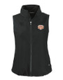 Texas Longhorns 100 Years at DKR Cutter & Buck Charter Eco Recycled Full-Zip Womens Vest Black Mannequin