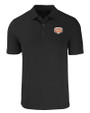 Texas Longhorns 100 Years at DKR Cutter & Buck Forge Eco Stretch Recycled Mens Polo Black Mannequin