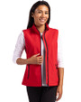 Clique Tempo Eco Stretch Full Zip Womens Softshell Vest REDB PRO_HG 5