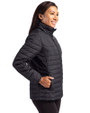 Clique Elevation Eco Full Zip Womens Puffer Jacket BL PROS_HG 1