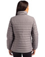 Clique Elevation Eco Full Zip Womens Puffer Jacket PSL PROB_HG 1